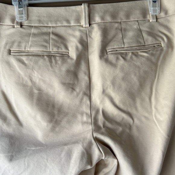 TALBOTS Cream Freeport Chino Pants Size 8P - Picture 7 of 9